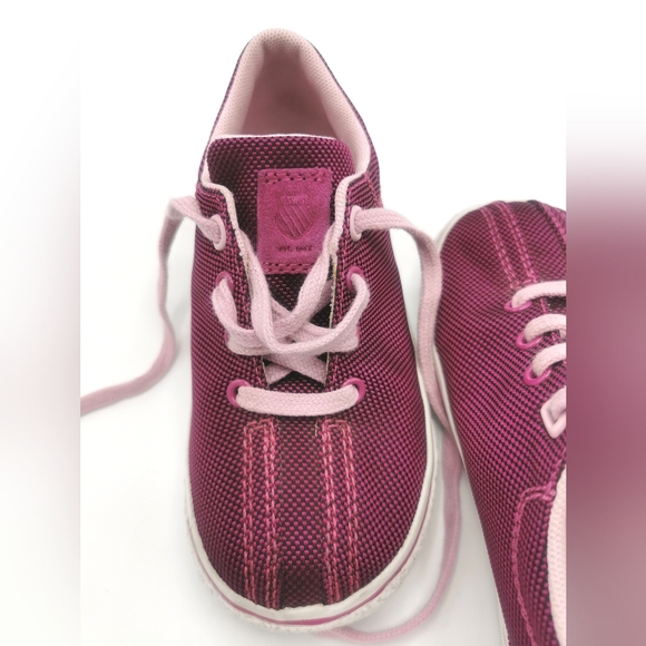 SIZE 9 TODDLER - K SWISS Running Shoes EUC B59 - Picture 5 of 7